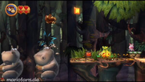 World 5 — Forest — Donkey Kong Country Returns walkthrough screenshot