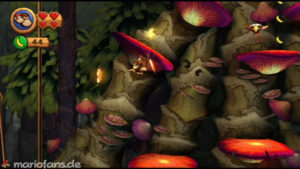 World 5 — Forest — Donkey Kong Country Returns walkthrough screenshot