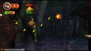 World 5 — Forest — Donkey Kong Country Returns walkthrough screenshot
