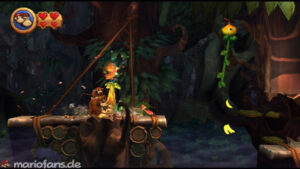 World 5 — Forest — Donkey Kong Country Returns walkthrough screenshot