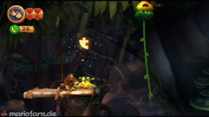 World 5 — Forest — Donkey Kong Country Returns walkthrough screenshot