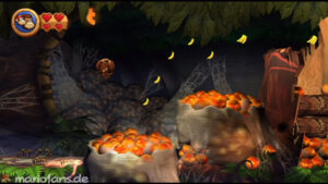 World 5 — Forest — Donkey Kong Country Returns walkthrough screenshot