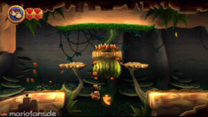 World 5 — Forest — Donkey Kong Country Returns walkthrough screenshot