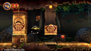 World 5 — Forest — Donkey Kong Country Returns walkthrough screenshot