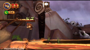 World 6 — Cliff — Donkey Kong Country Returns walkthrough screenshot