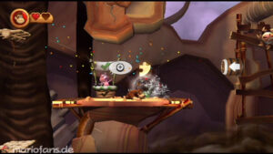 World 6 — Cliff — Donkey Kong Country Returns walkthrough screenshot