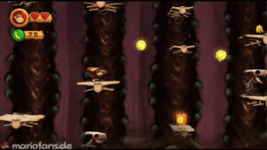 World 6 — Cliff — Donkey Kong Country Returns walkthrough screenshot