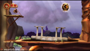 World 6 — Cliff — Donkey Kong Country Returns walkthrough screenshot
