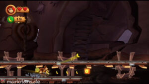 World 6 — Cliff — Donkey Kong Country Returns walkthrough screenshot
