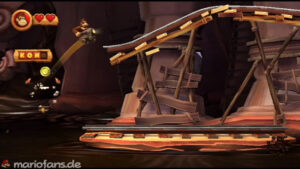 World 6 — Cliff — Donkey Kong Country Returns walkthrough screenshot
