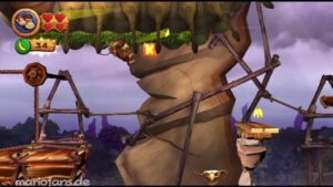 World 6 — Cliff — Donkey Kong Country Returns walkthrough screenshot