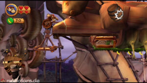 World 6 — Cliff — Donkey Kong Country Returns walkthrough screenshot