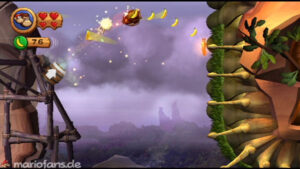 World 6 — Cliff — Donkey Kong Country Returns walkthrough screenshot