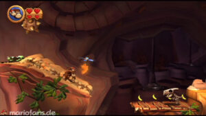 World 6 — Cliff — Donkey Kong Country Returns walkthrough screenshot