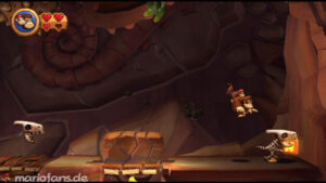 World 6 — Cliff — Donkey Kong Country Returns walkthrough screenshot