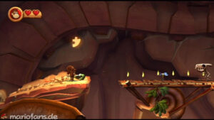 World 6 — Cliff — Donkey Kong Country Returns walkthrough screenshot