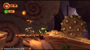 World 6 — Cliff — Donkey Kong Country Returns walkthrough screenshot
