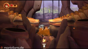 World 6 — Cliff — Donkey Kong Country Returns walkthrough screenshot