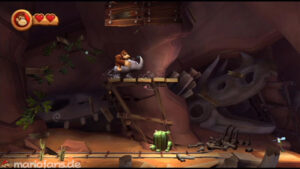 World 6 — Cliff — Donkey Kong Country Returns walkthrough screenshot