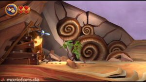 World 6 — Cliff — Donkey Kong Country Returns walkthrough screenshot