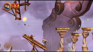 World 6 — Cliff — Donkey Kong Country Returns walkthrough screenshot
