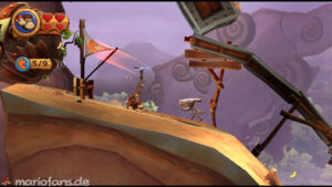 World 6 — Cliff — Donkey Kong Country Returns walkthrough screenshot
