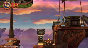 World 6 — Cliff — Donkey Kong Country Returns walkthrough screenshot