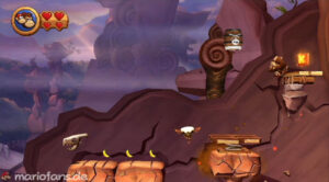 World 6 — Cliff — Donkey Kong Country Returns walkthrough screenshot