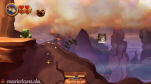 World 6 — Cliff — Donkey Kong Country Returns walkthrough screenshot