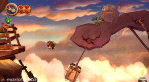 World 6 — Cliff — Donkey Kong Country Returns walkthrough screenshot