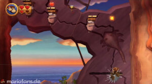 World 6 — Cliff — Donkey Kong Country Returns walkthrough screenshot