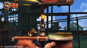 World 7 — Factory — Donkey Kong Country Returns walkthrough screenshot