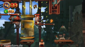 World 7 — Factory — Donkey Kong Country Returns walkthrough screenshot