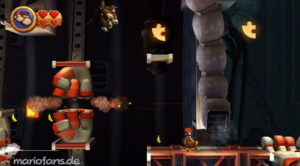 World 7 — Factory — Donkey Kong Country Returns walkthrough screenshot