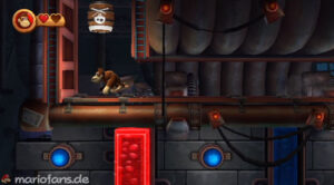 World 7 — Factory — Donkey Kong Country Returns walkthrough screenshot