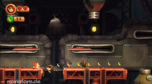 World 7 — Factory — Donkey Kong Country Returns walkthrough screenshot