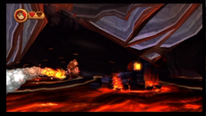 World 8 — Volcano — Donkey Kong Country Returns walkthrough screenshot