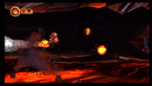 World 8 — Volcano — Donkey Kong Country Returns walkthrough screenshot