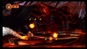 World 8 — Volcano — Donkey Kong Country Returns walkthrough screenshot