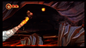 World 8 — Volcano — Donkey Kong Country Returns walkthrough screenshot