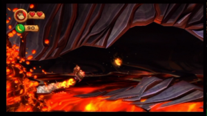 World 8 — Volcano — Donkey Kong Country Returns walkthrough screenshot
