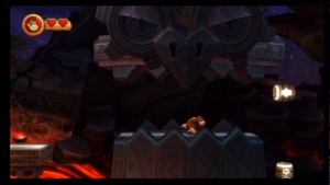 World 8 — Volcano — Donkey Kong Country Returns walkthrough screenshot