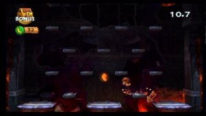 World 8 — Volcano — Donkey Kong Country Returns walkthrough screenshot
