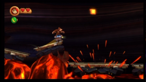 World 8 — Volcano — Donkey Kong Country Returns walkthrough screenshot