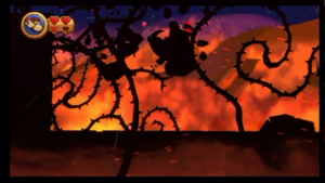 World 8 — Volcano — Donkey Kong Country Returns walkthrough screenshot