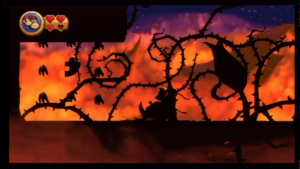 World 8 — Volcano — Donkey Kong Country Returns walkthrough screenshot
