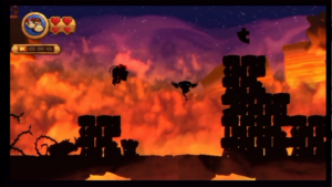 World 8 — Volcano — Donkey Kong Country Returns walkthrough screenshot