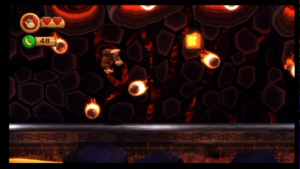 World 8 — Volcano — Donkey Kong Country Returns walkthrough screenshot