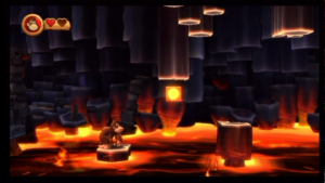 World 8 — Volcano — Donkey Kong Country Returns walkthrough screenshot