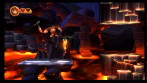 World 8 — Volcano — Donkey Kong Country Returns walkthrough screenshot